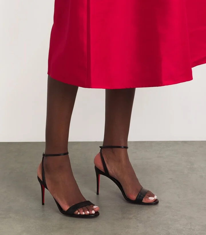 Christian Louboutin Loubigirl Leather Sandals 85 - Image 2