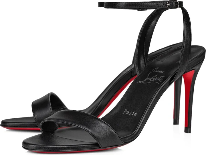 Christian Louboutin Loubigirl Leather Sandals 85 - Image 3