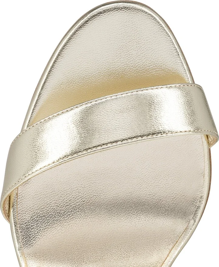 Christian Louboutin Loubigirl Metallic Leather Sandals 85 - Image 6