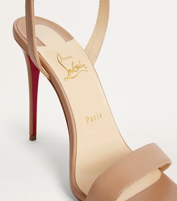 Christian Louboutin Loubigirl Nappa Leather Heeled Sandals 100 - Image 6