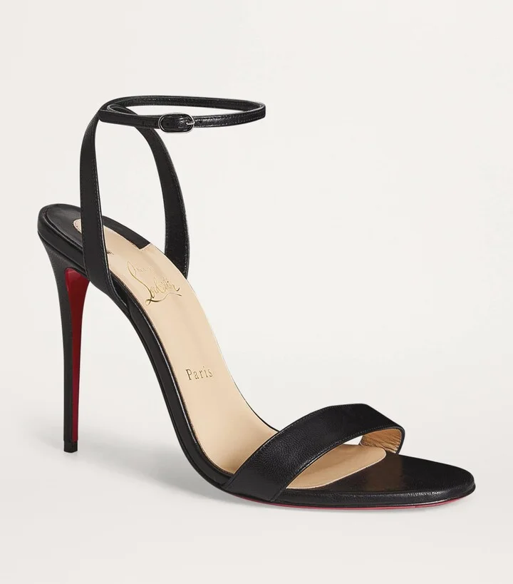 Christian Louboutin Loubigirl Nappa Leather Heeled Sandals 100 - Image 5