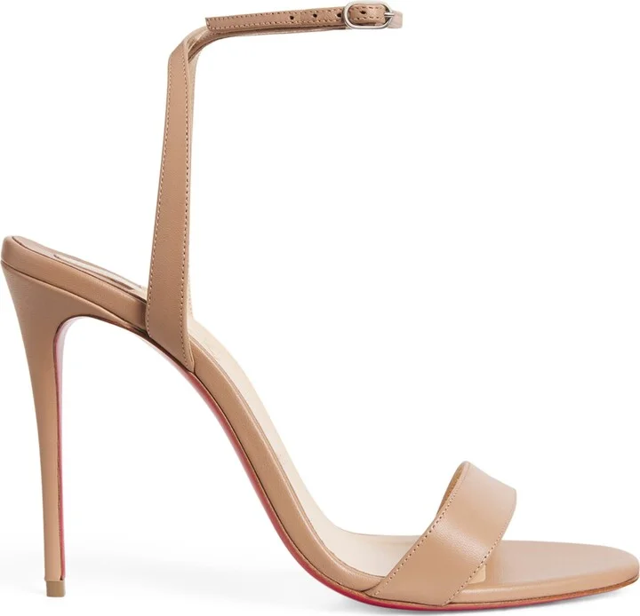 Christian Louboutin Loubigirl Nappa Leather Heeled Sandals 100