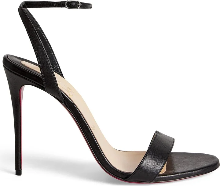 Christian Louboutin Loubigirl Nappa Leather Heeled Sandals 100