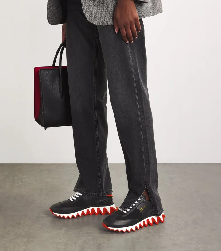 Christian Louboutin Loubishark Calfskin Sneakers - Image 2