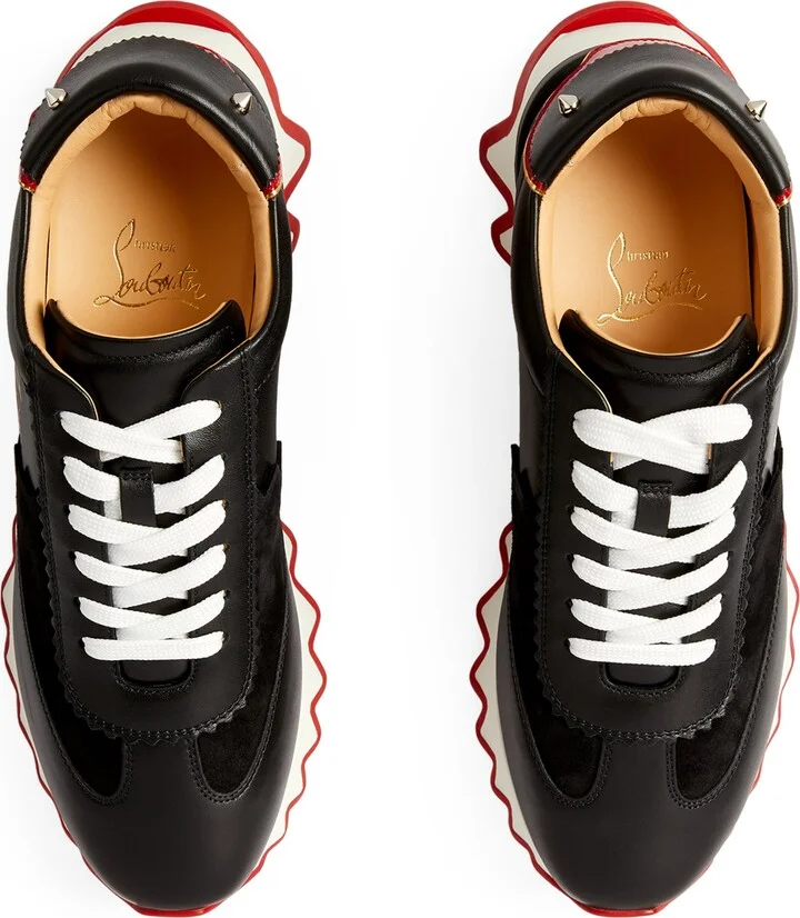 Christian Louboutin Loubishark Calfskin Sneakers - Image 5