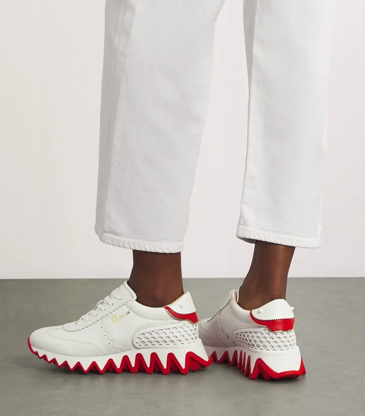 Christian Louboutin Loubishark Calfskin Sneakers - Image 2