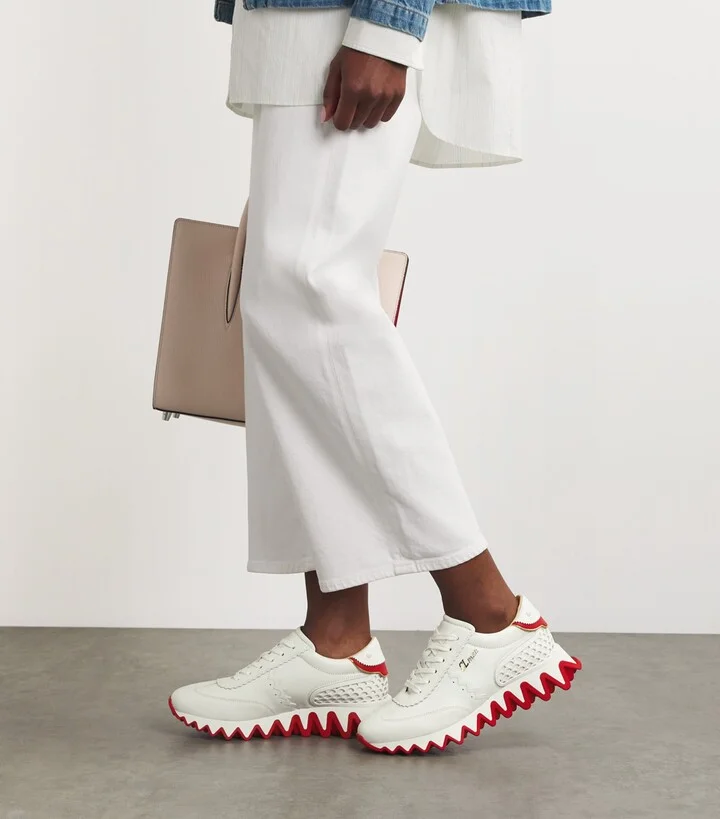 Christian Louboutin Loubishark Calfskin Sneakers - Image 5
