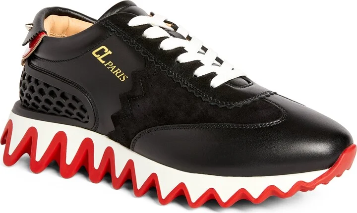 Christian Louboutin Loubishark Calfskin Sneakers