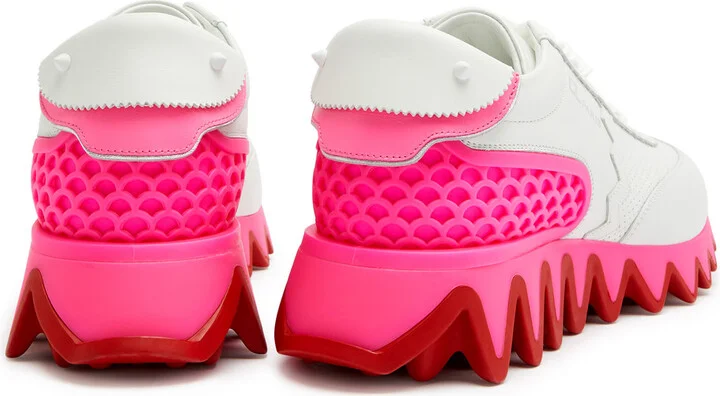 Christian Louboutin Loubishark Donna Leather Sneakers - Image 3