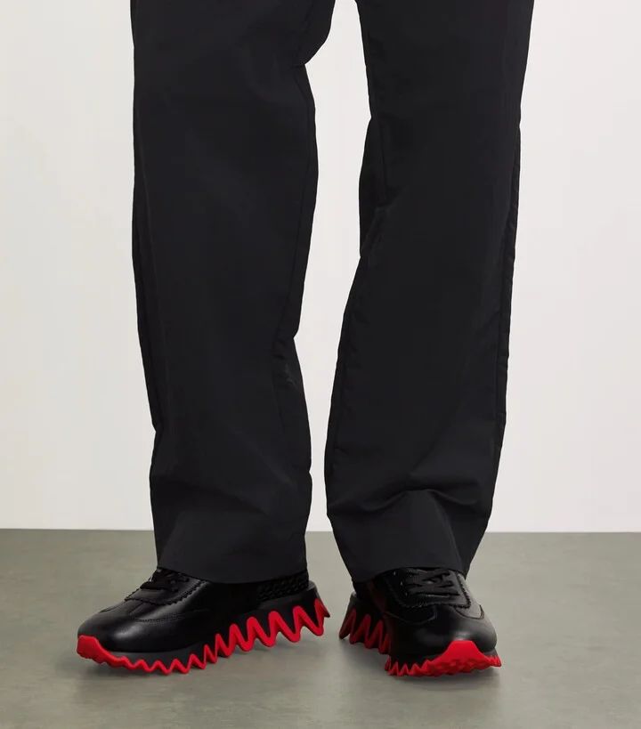 Christian Louboutin Loubishark Leather Sneakers - Image 2