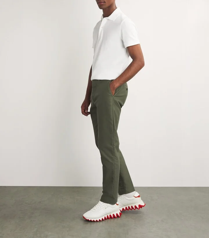 Christian Louboutin Loubishark Leather Sneakers - Image 4
