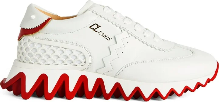 Christian Louboutin Loubishark Leather Sneakers - Image 5