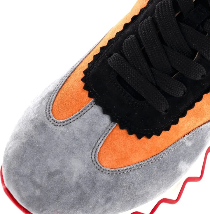 Christian Louboutin Loubishark Sneakers Leather and Suede - Image 5