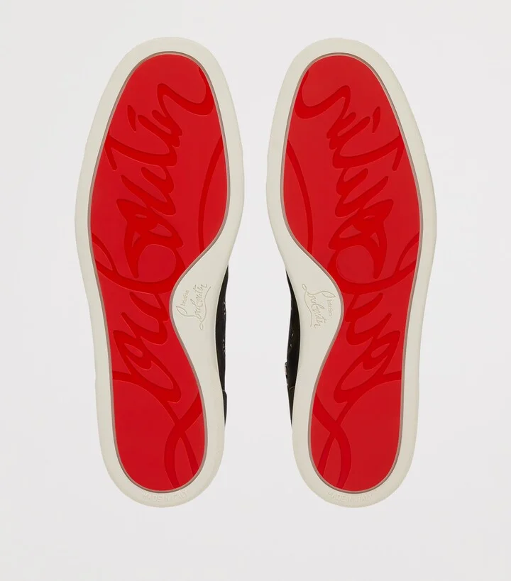 Christian Louboutin Louis Camouflage High-Top Sneakers - Image 4