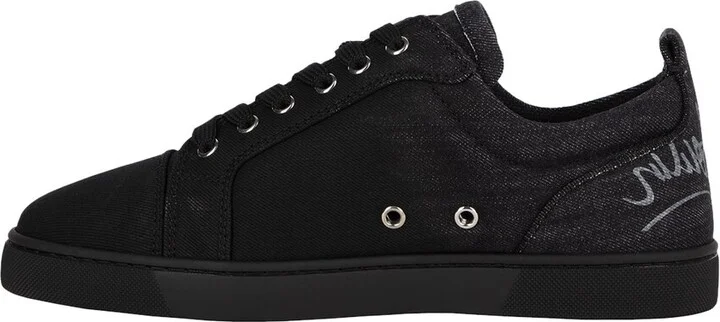 Christian Louboutin Louis Junior Leather Sneaker - Image 2