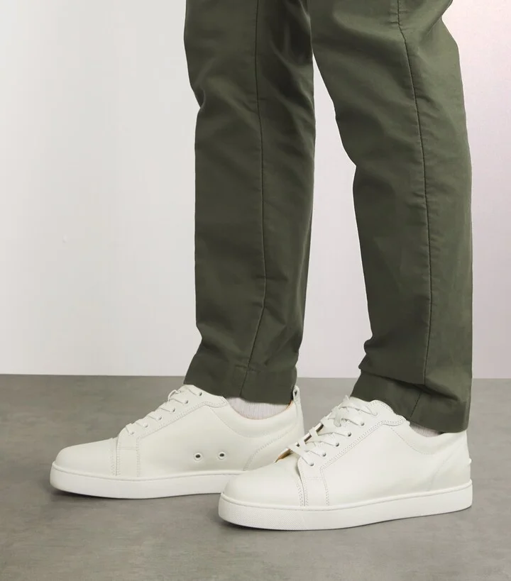 Christian Louboutin Louis Junior Leather Sneakers - Image 2