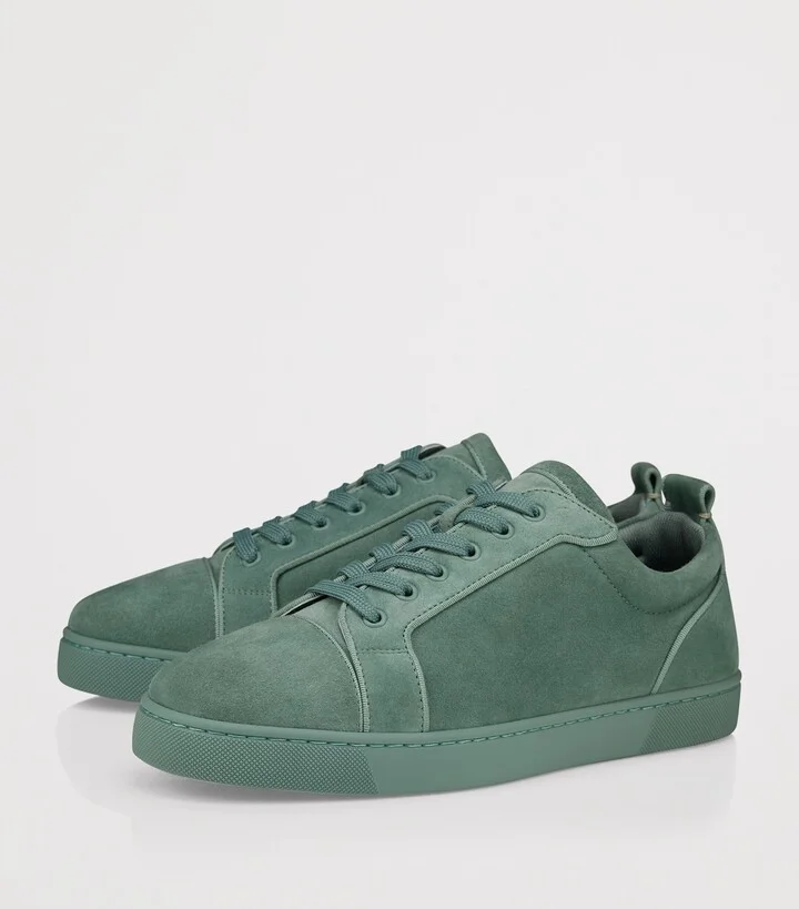 Christian Louboutin Louis Junior Orlato Velour Sneakers - Image 2