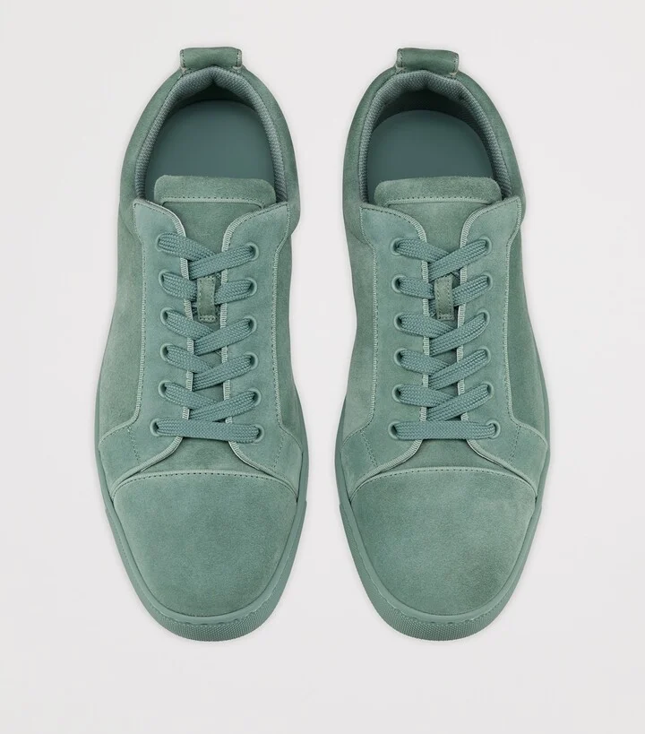Christian Louboutin Louis Junior Orlato Velour Sneakers - Image 4