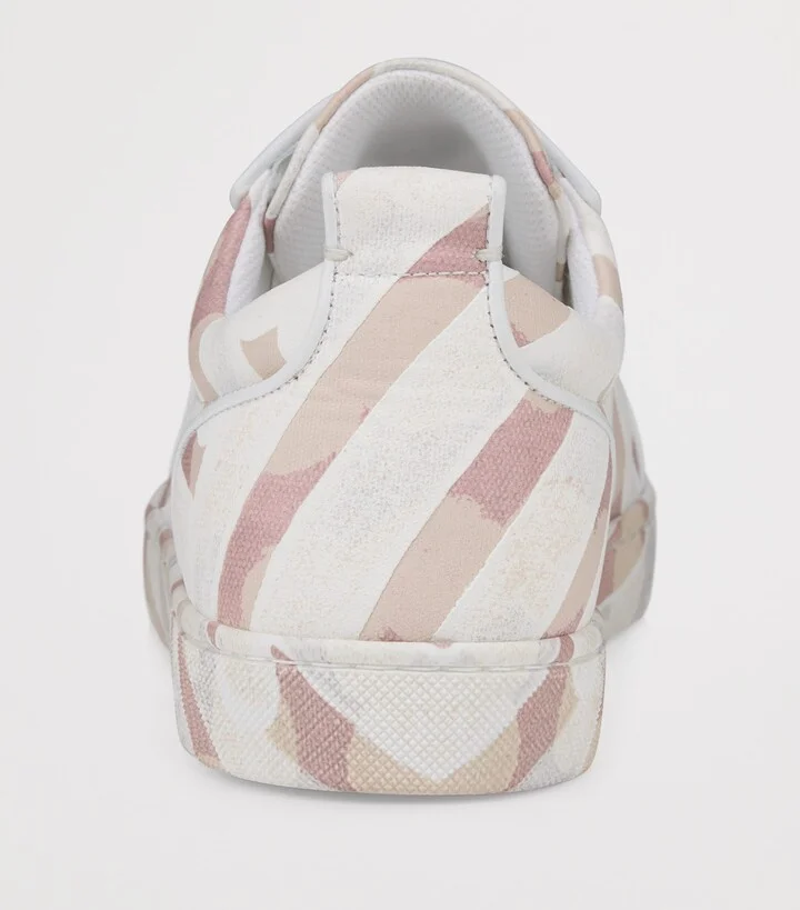 Christian Louboutin Louis Junior Spikes Canvas Sneakers - Image 3