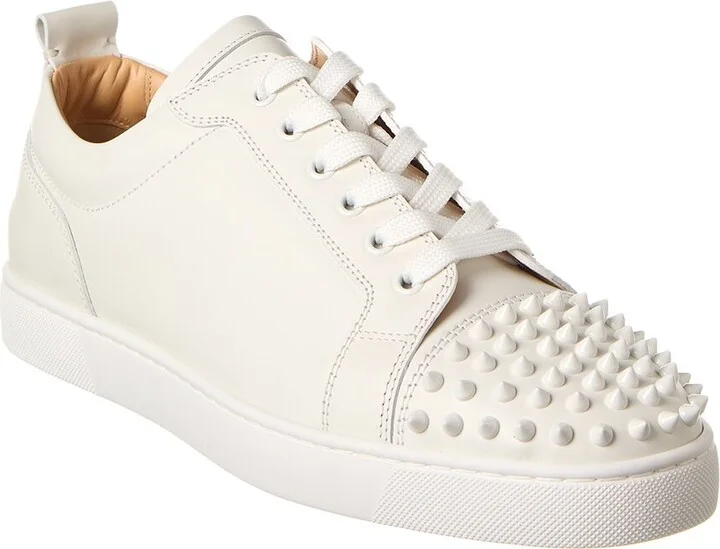 Christian Louboutin Louis Junior Spikes Leather Sneaker