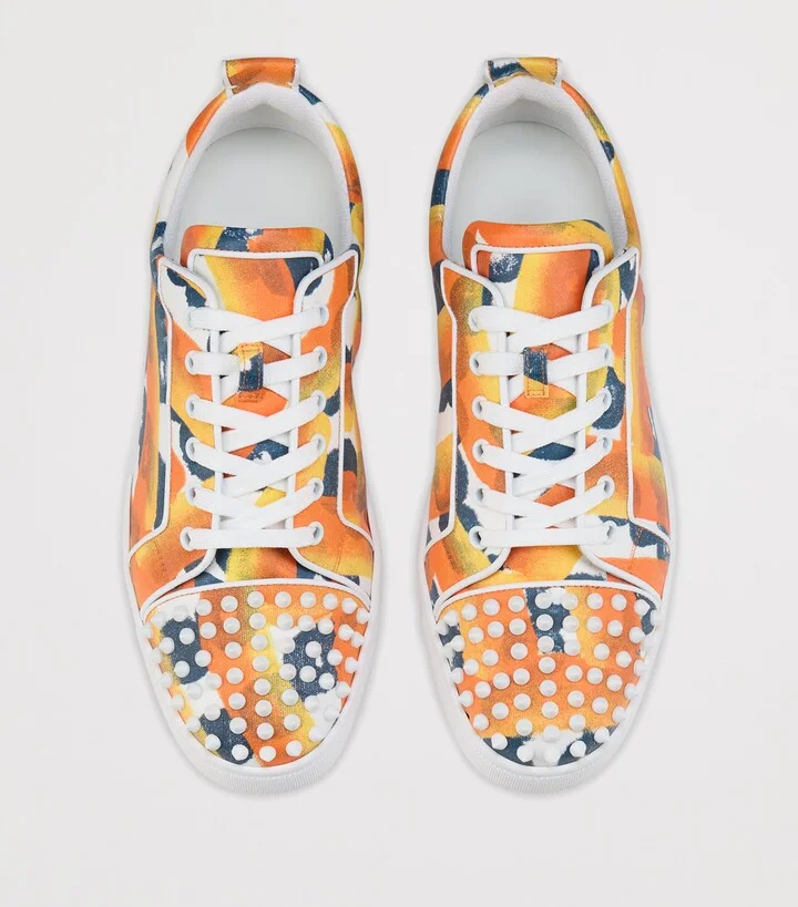 Christian Louboutin Louis Junior Spikes Orlato Sneakers - Image 3