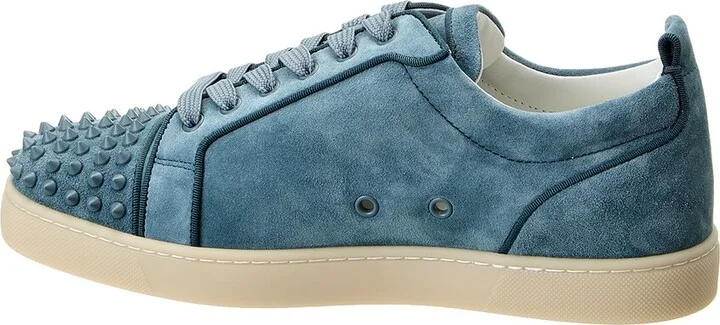 Christian Louboutin Louis Junior Spikes Suede Sneaker - Image 2