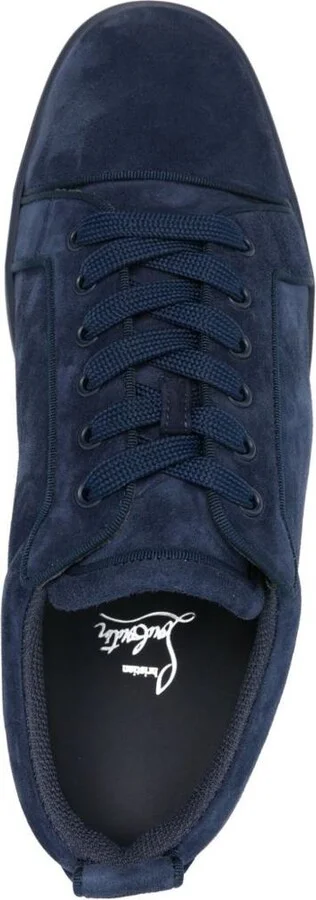 Christian Louboutin Louis Junior Velvet Sneakers - Image 3