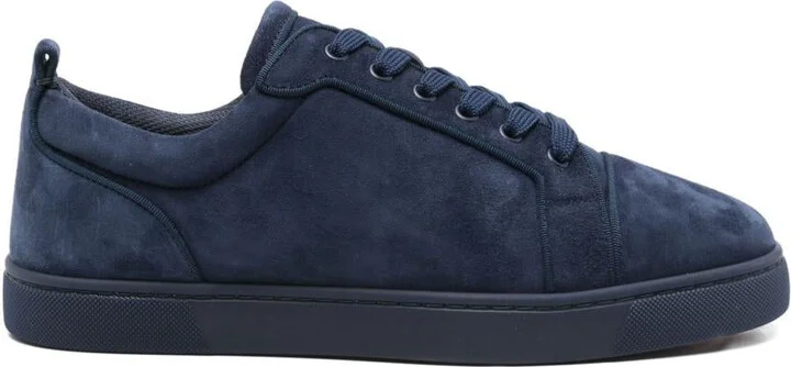 Christian Louboutin Louis Junior Velvet Sneakers
