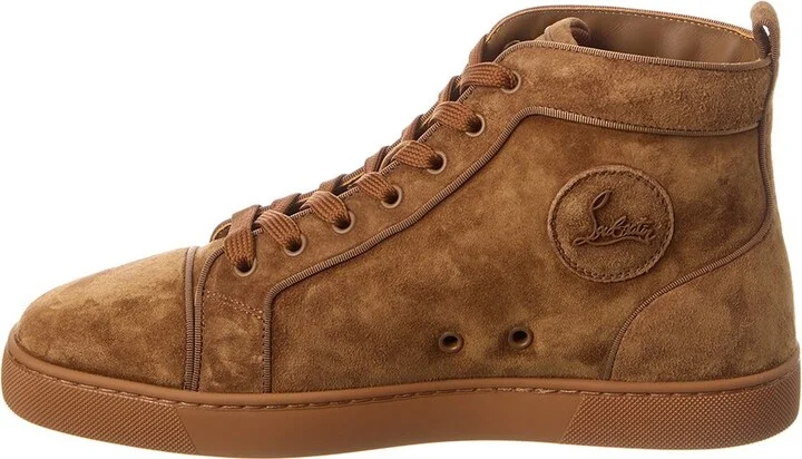 Christian Louboutin Louis Suede High-Top Sneaker - Image 2