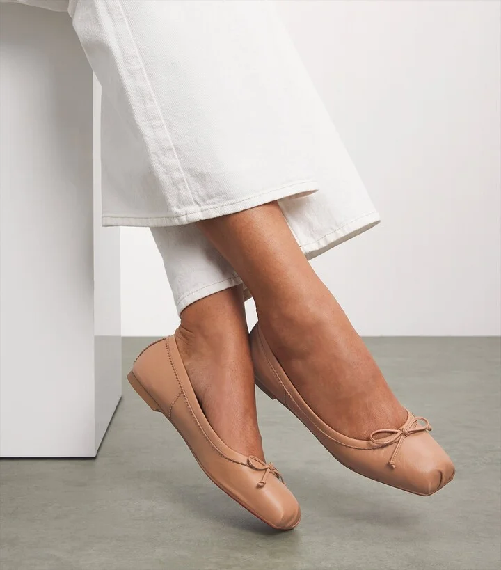 Christian Louboutin Mamadrague Leather Ballet Flats - Image 2