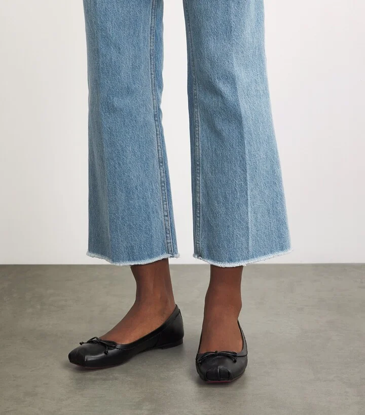 Christian Louboutin Mamadrague Leather Ballet Flats - Image 2