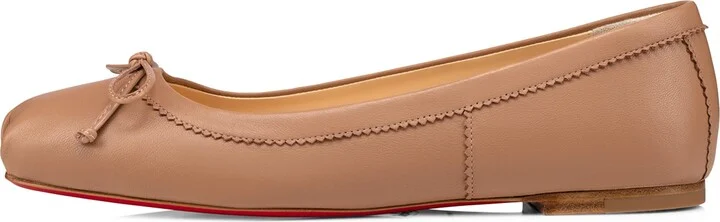Christian Louboutin Mamadrague Leather Ballet Flats
