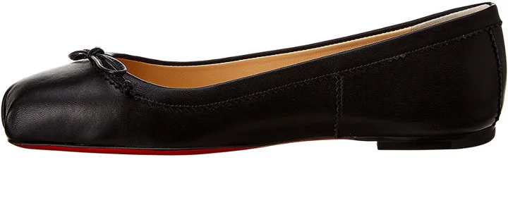 Christian Louboutin Mamadrague Leather Flat - Image 2