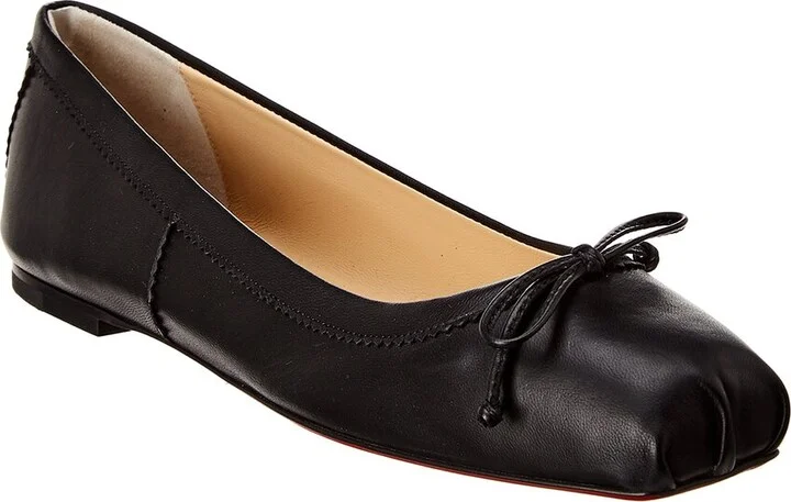 Christian Louboutin Mamadrague Leather Flat