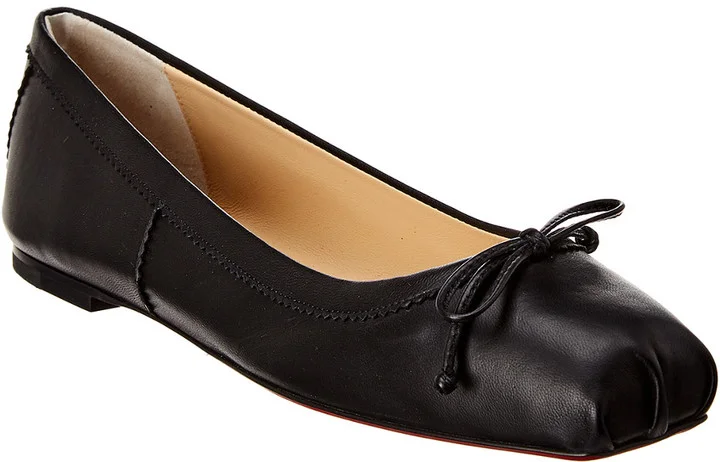 Christian Louboutin Mamadrague Leather Flat