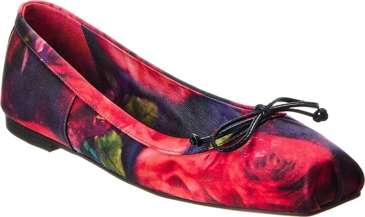 Christian Louboutin Mamadrague Satin Flat