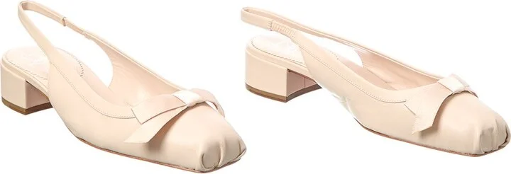 Christian Louboutin Mamaflirt 30 Leather Slingback Pump (Authentic Pre-Loved)