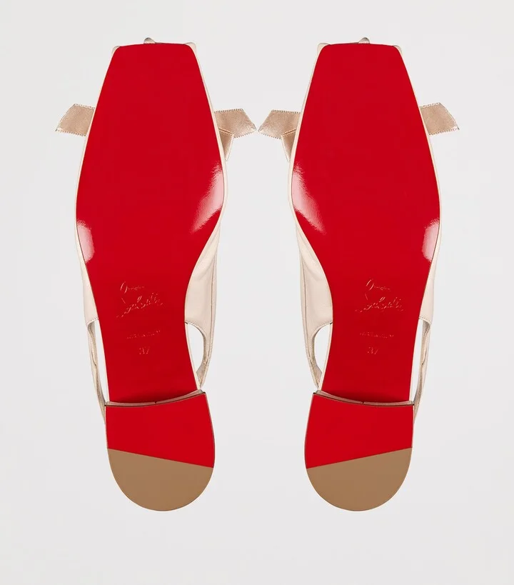 Christian Louboutin Mamaflirt Sling Nappa Leather Ballet Flats 30 - Image 5