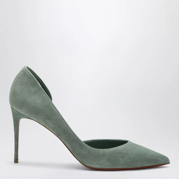 Christian Louboutin Manuka Coloured Suede Kate Pumps