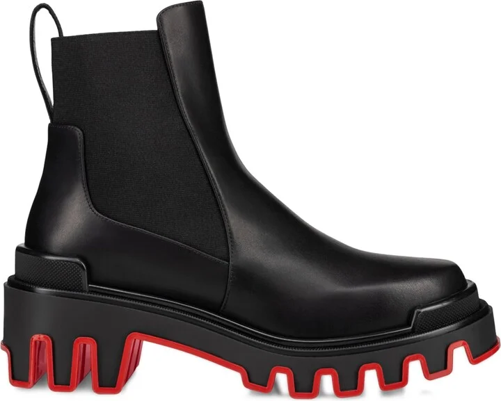 Christian Louboutin Marchacroche Dune Leather Boots