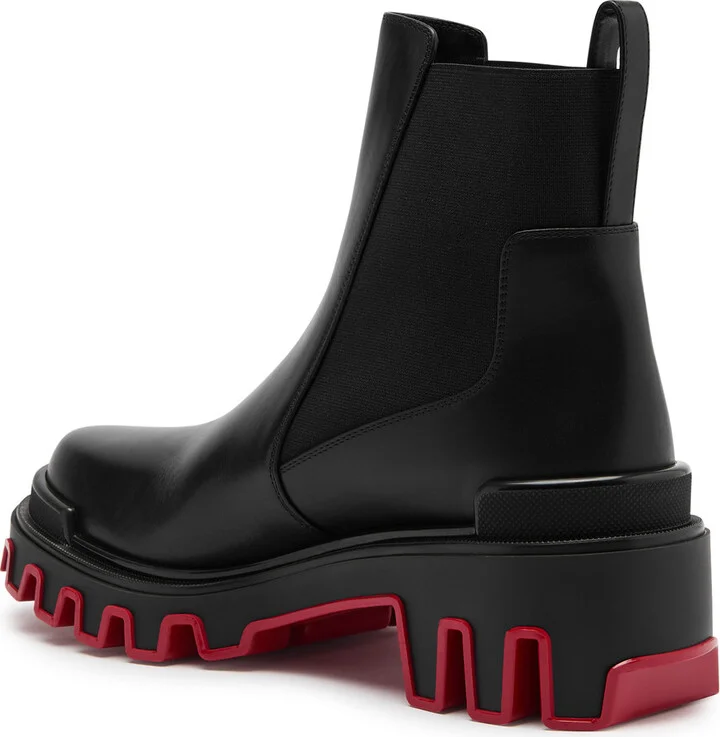 Christian Louboutin Marchacroche Dune Leather Chelsea Boots - Image 2