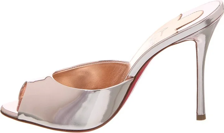 Christian Louboutin Me Dolly 100 Leather Mule - Image 2