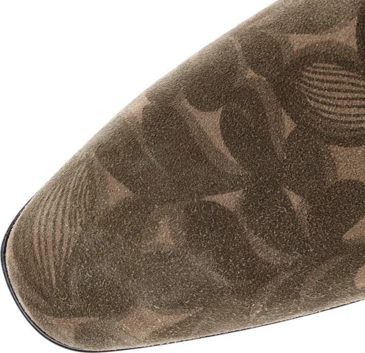 Christian Louboutin Men's Dandelion Loafers Printed Suede - Image 5