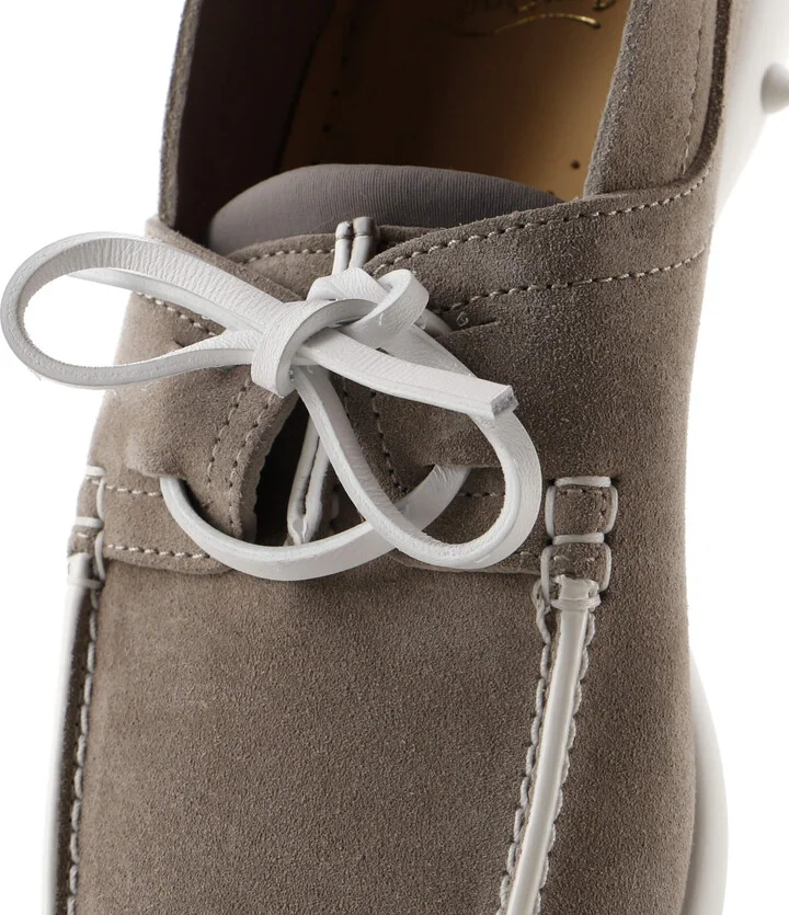 Christian Louboutin Men's Geromoc Lace Up Shoes Spiked Suede - Image 5