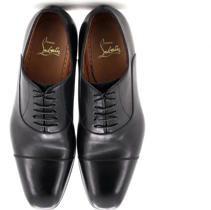 Christian Louboutin Men's Greggo Oxfords Leather - Image 2