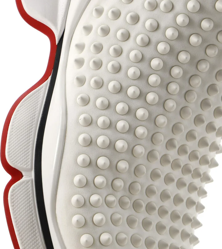 Christian Louboutin Men's Spike Sock Sneakers Spiked Neoprene - Image 5