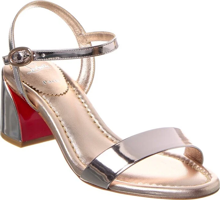 Christian Louboutin Miss Jane 55 Leather Sandal