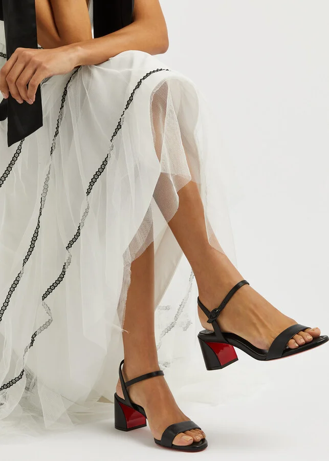 Christian Louboutin Miss Jane 55 Leather Sandals - Image 5