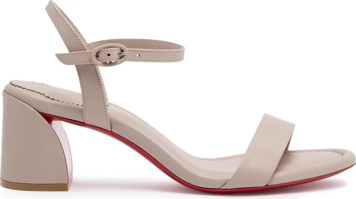 Christian Louboutin Miss Jane 55 Leather Sandals
