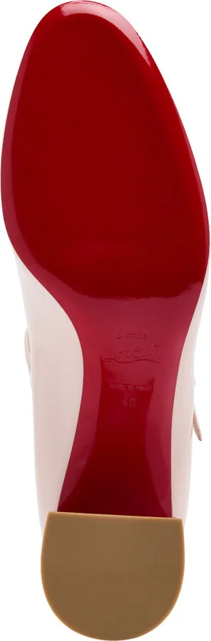 Christian Louboutin Miss Jane 55 Patent Leather Pumps - Image 4